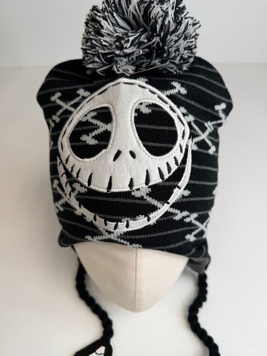 Jack Skellington Hat Women Face Braid Nightmare Christmas Disney Work Party Ne main image 7
